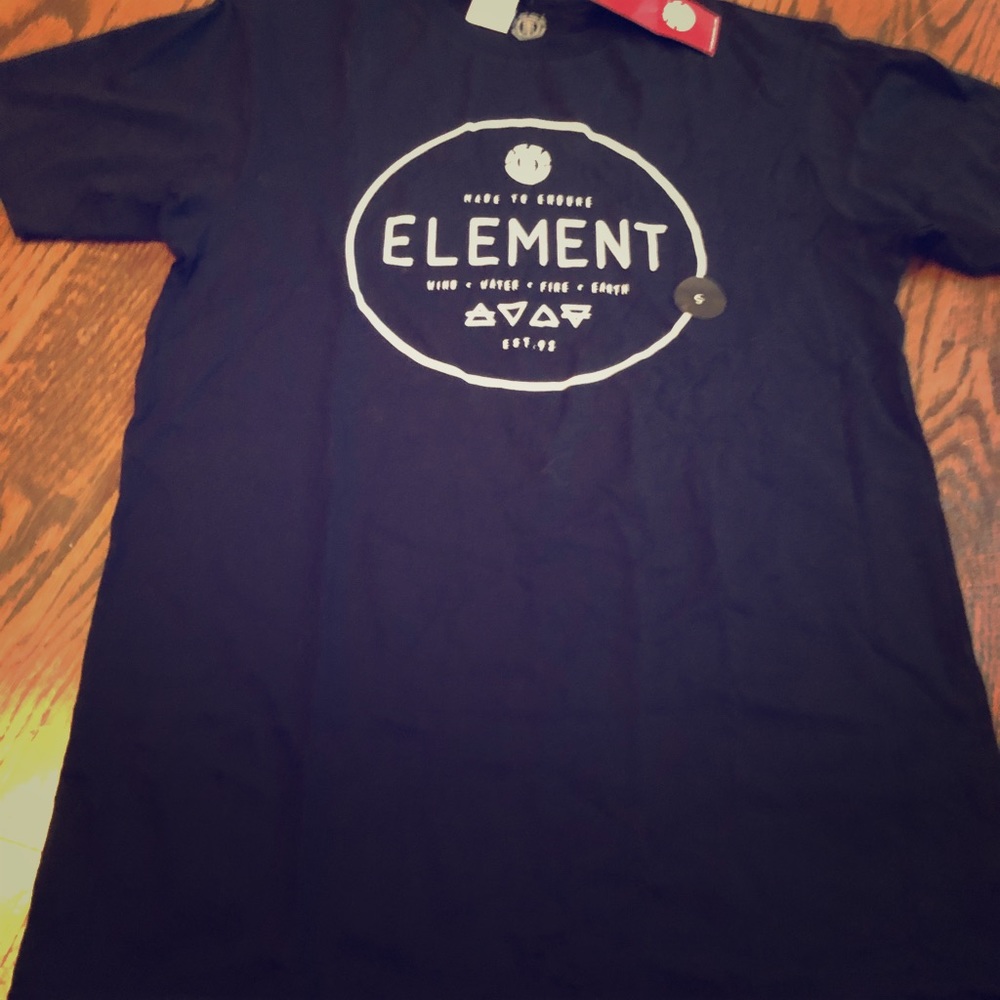 New in bag black s/s men’s small tee
